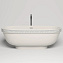 Ванна каменная SALINI GRECA 103021MRF S-Stone матовая 180х80см отдельностоящая