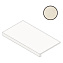 Плитка для ступеней Atlas Concord Италия Prism A5S3 Cotton Scalino 60 Silk 33х60см 0,198кв.м. сатинированная