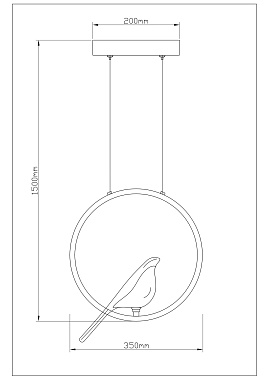Светильник подвесной Divinare SUMMER 1188/06 SP-6 6Вт LED