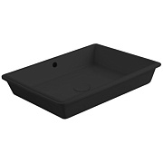 Раковина встраиваемая снизу SIMAS Top E Lavabi D'Arredo S60 nero 56х36см