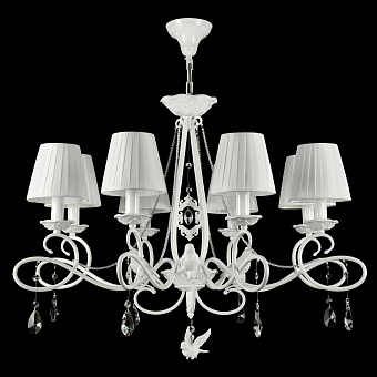 Люстра подвесная Maytoni Passarinho ARM001-08-W 40Вт 8 лампочек E14