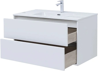 Тумба под раковину подвесная AQUANET Lino 287542 46х80х52см