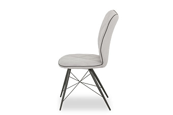 Кухонный стул AERO 47х48х90см сталь/текстиль Gf