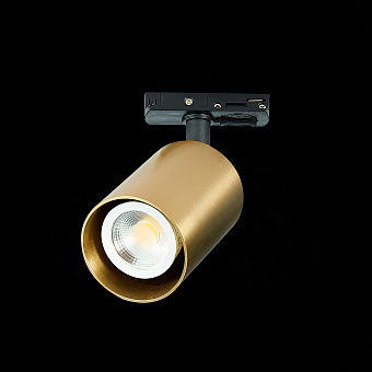 Трековый светильник ST Luce ST302 ST302.206.01 50Вт GU10 золотистый для однофазного трека