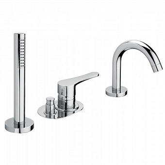 Смеситель для ванны Bongio O'Clock Green 14531CR0D хром