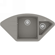 Мойка кухонная LEMARK IRKANA 980 9910045 50х98см грей