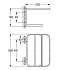 Полотенцедержатель GROHE Selection 41066000 хром 59,6см