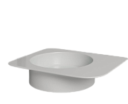 Раковина накладная SALINI NINFEA 110521MRF S-Stone матовая 54,5х44,7см