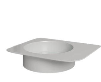 Раковина накладная SALINI NINFEA 110521MRF S-Stone матовая 54,5х44,7см