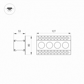 Светильник карданный Arlight Orient 031924 10Вт LED