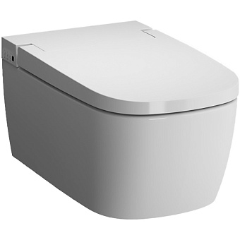 Унитаз подвесной VITRA V-Care 5674B003-6194 безободковый с микролифтом