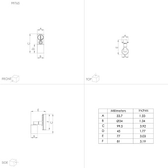 Спот EGLO TB BUZZ 99765 3Вт 1 лампа GU10