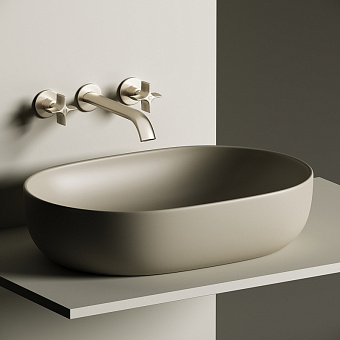Раковина накладная Ceramica Nova ELEMENT CN6047MC 60х41,5см