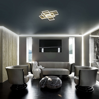 Светильник потолочный Eurosvet Direct 90177/3 белый 65Вт LED