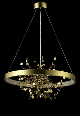 Люстра подвесная CRYSTAL LUX GARDEN GARDEN SPLED+3 D600 GOLD 180Вт 4 лампочек G9/LED