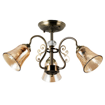 Люстра потолочная Arte Lamp NICOLE A2702PL-3AB 60Вт 3 лампочек E27