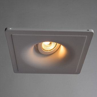 Светильник точечный встраиваемый Arte Lamp INVISIBLE A9410PL-1WH 35Вт GU10