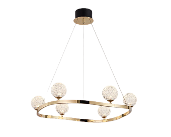 Светильник подвесной Newport 3800 3806/S gold new 54Вт G9