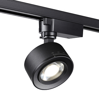 Трековый светильник Novotech EDDY 358942 15Вт LED чёрный для однофазного трека