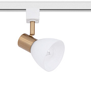 Трековый светильник Arte Lamp FALENA A3117PL-1WH 40Вт E14 белый для однофазного трека