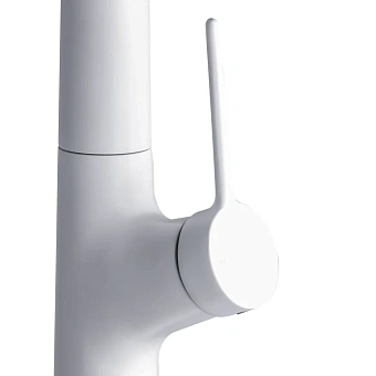 Смеситель для кухни Maxonor PL4094-8 поворотный излив белый