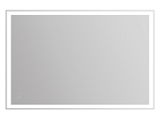 Зеркало BelBagno SPC-GRT-1100-800-LED-TCH-WARM 80х110см с антизапотеванием/с подсветкой