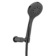 Душевой комплект Bongio Wellness 00926NE03 чёрный матовый