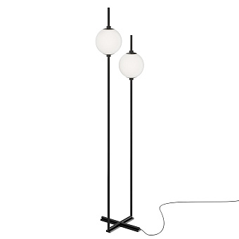 Торшер Maytoni The Sixth Sence Z020FL-L12BK 12Вт LED 2 плафонов