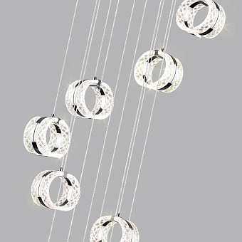 Люстра каскадная Odeon MIRAGE 5029/83L 83Вт 1 лампочек LED