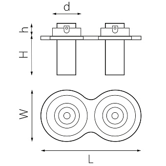 Светильник точечный встраиваемый Lightstar Intero i626264 20Вт LED