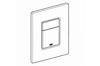 Панель смыва GROHE Skate Cosmopolitan 38732000 хром