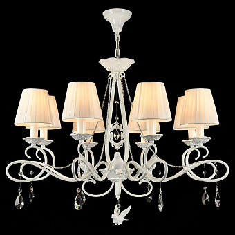 Люстра подвесная Maytoni Passarinho ARM001-08-W 40Вт 8 лампочек E14