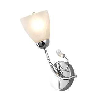 Светильник настенный Eurosvet Priya 30169/1 хром 40Вт E14