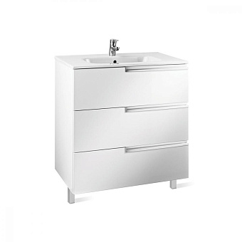 Тумба с раковиной ROCA Victoria Nord Ice Edition ZRU9302835 45х78,6х73,5см