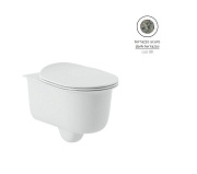 Унитаз подвесной ArtCeram Chic CHV001 88 00 безободковый
