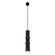 Светильник подвесной Eurosvet SCROLL 50136/1 LED черный 5Вт LED