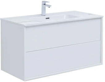 Тумба под раковину подвесная AQUANET Lino 287542 46х80х52см