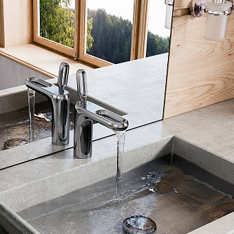 Смеситель для раковины WASSERKRAFT Kammel 1803 хром
