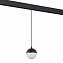 Магнитный трековый светильник ST Luce PIBOLE ST358.443.07 7Вт LED чёрный