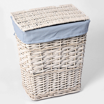 Корзина для белья WASSERKRAFT Lippe WB-450-S белый 34,6л