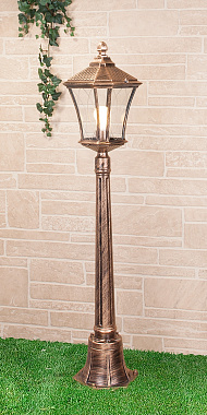 Светильник ландшафтный Elektrostandard Virgo a031929 GLXT-1450F 60Вт IP44 E27 чёрное золото