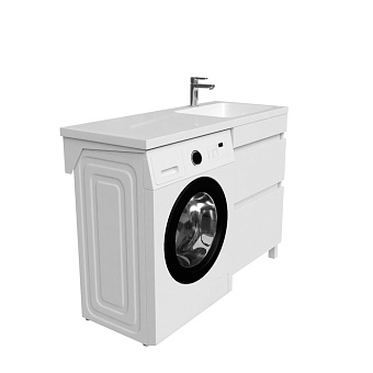 Тумба с раковиной IDDIS Optima Home OPH12RBi95K 48х120х89см