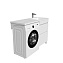 Тумба с раковиной IDDIS Optima Home OPH12RBi95K 48х120х89см