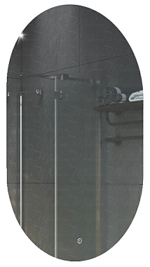 Зеркало Azario Alone Arco CS00078967 100х60см с подсветкой