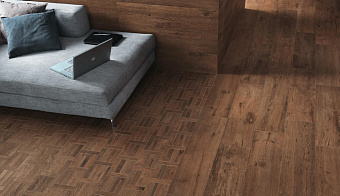Керамическая мозаика Atlas Concord Италия Axi AMWQ Brown Chestnut Treccia 28х53см 0,59кв.м.