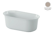 Ванна каменная ArtCeram Petite ACW005 41 140х70см отдельностоящая