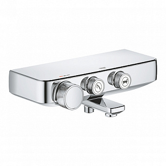 Смеситель для ванны GROHE Grohtherm SmartControl 34718000 хром