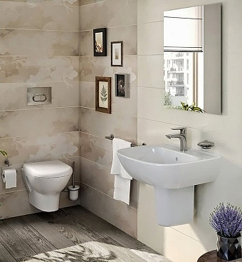 Унитаз подвесной VITRA Zentrum 5795B003-0075 ободковый без микролифта