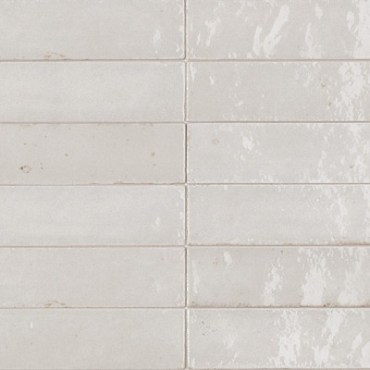 Полированный керамогранит MARAZZI ITALY Lume M6RN White 6х24см 0,52кв.м.