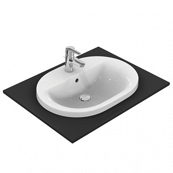 Раковина встраиваемая сверху IDEAL STANDARD CONNECT E504001 62х46см